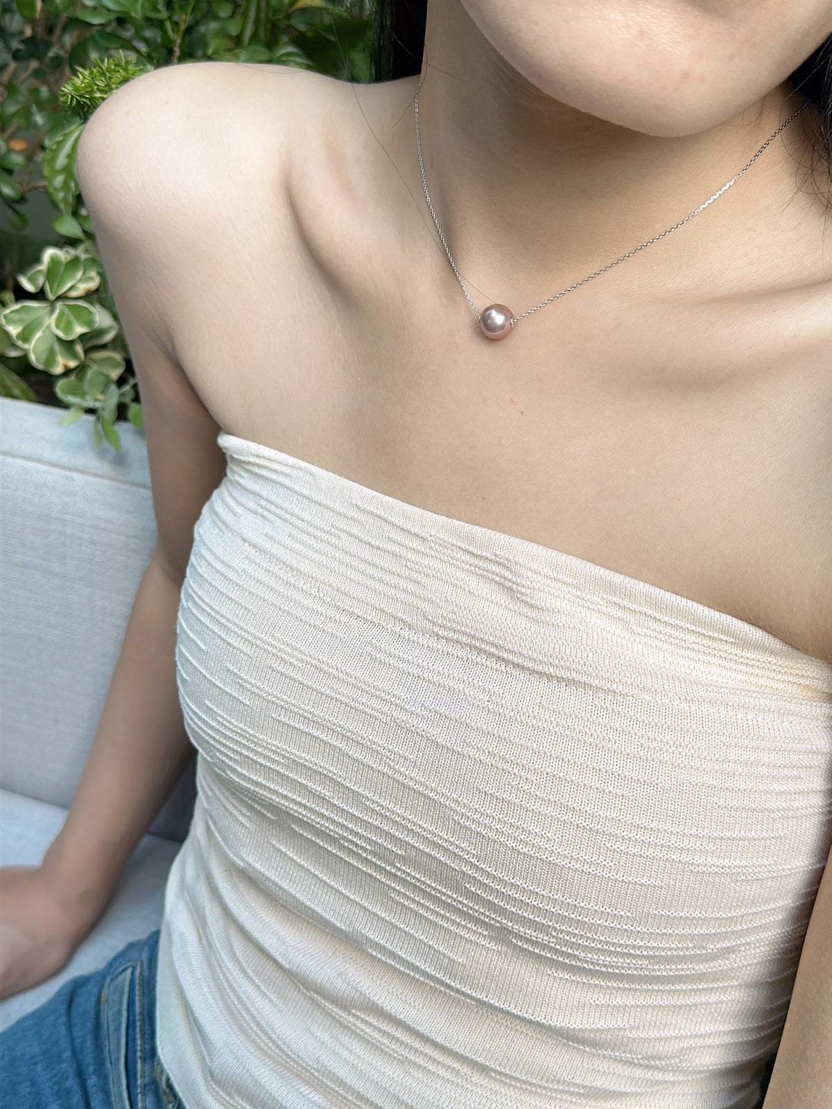 【現貨】925銀+淡水愛迪生路路通項鍊10mm【ST318】