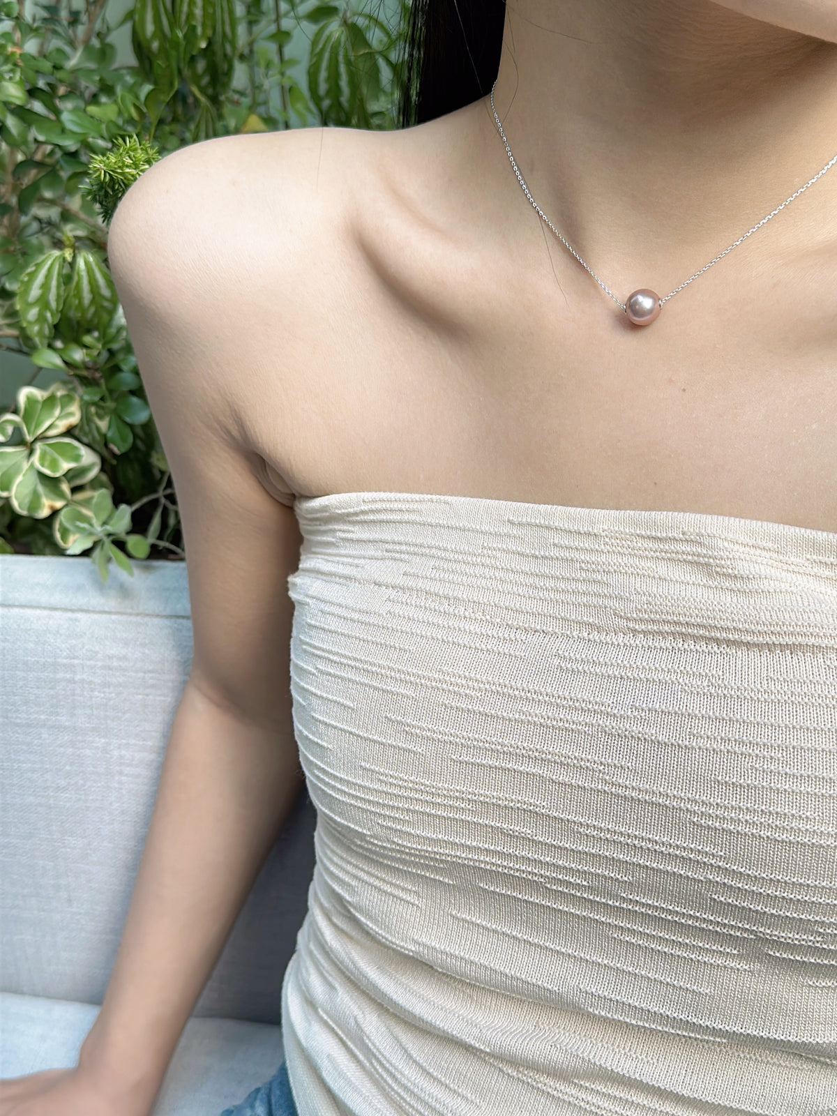 【現貨】925銀+淡水愛迪生路路通項鍊10mm【ST318】