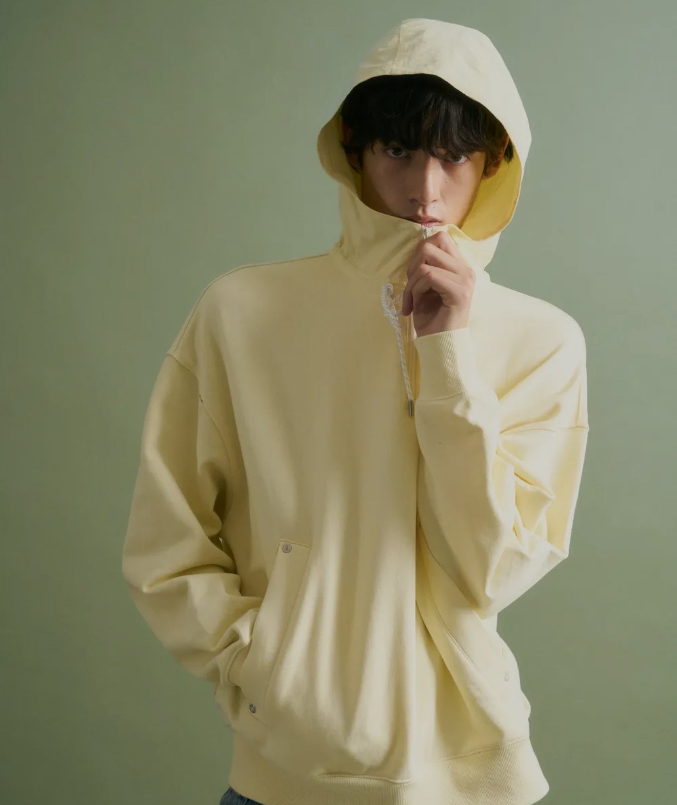 韓國 Satur Balaclava Nylon Hoodie【SA043】