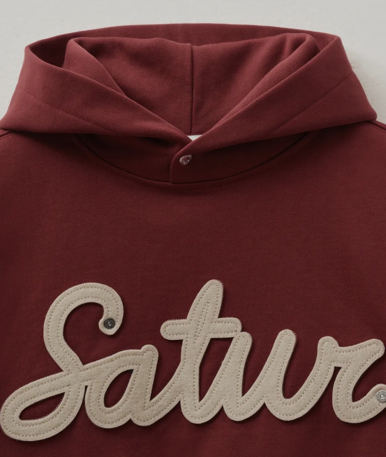 韓國 Satur Applique Rivet Hoodie【SA042】