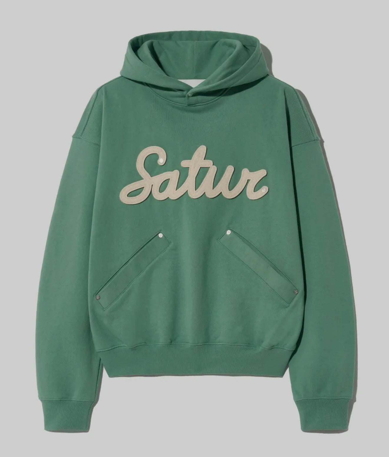 韓國 Satur Applique Rivet Hoodie【SA042】