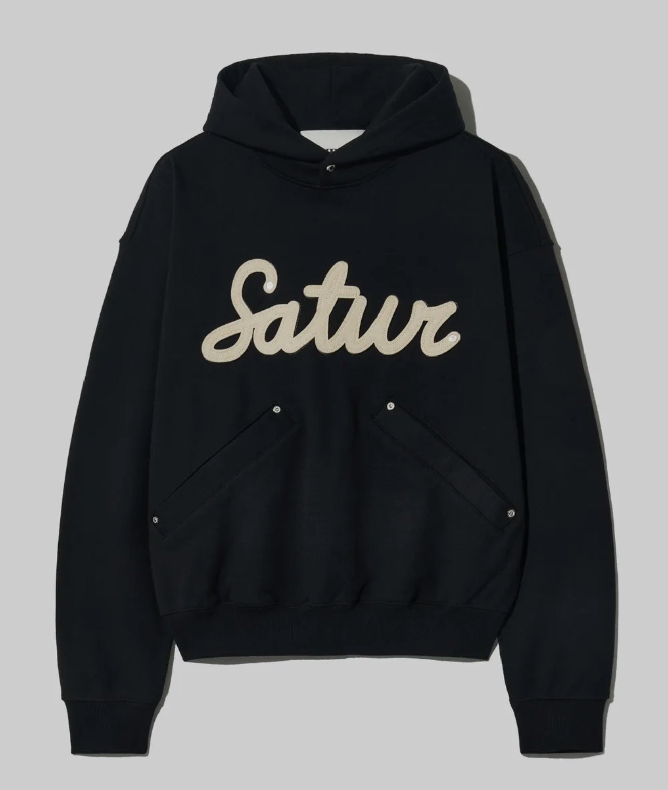 韓國 Satur Applique Rivet Hoodie【SR042】