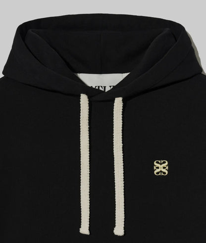 韓國 Satur Classic Small Logo Rivet Hoodie【SA041】