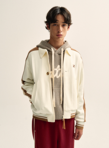 韓國 Satur Lawton Collar Track Zip-Up Jacket【SR021】