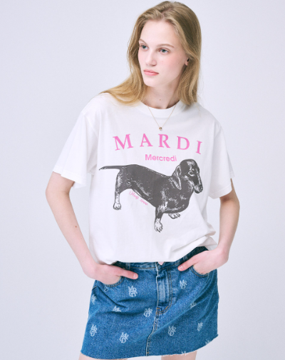 韓國 Mardi Mercredi TSHIRT DDANJI