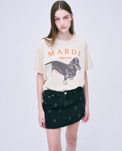 韓國 Mardi Mercredi TSHIRT DDANJI