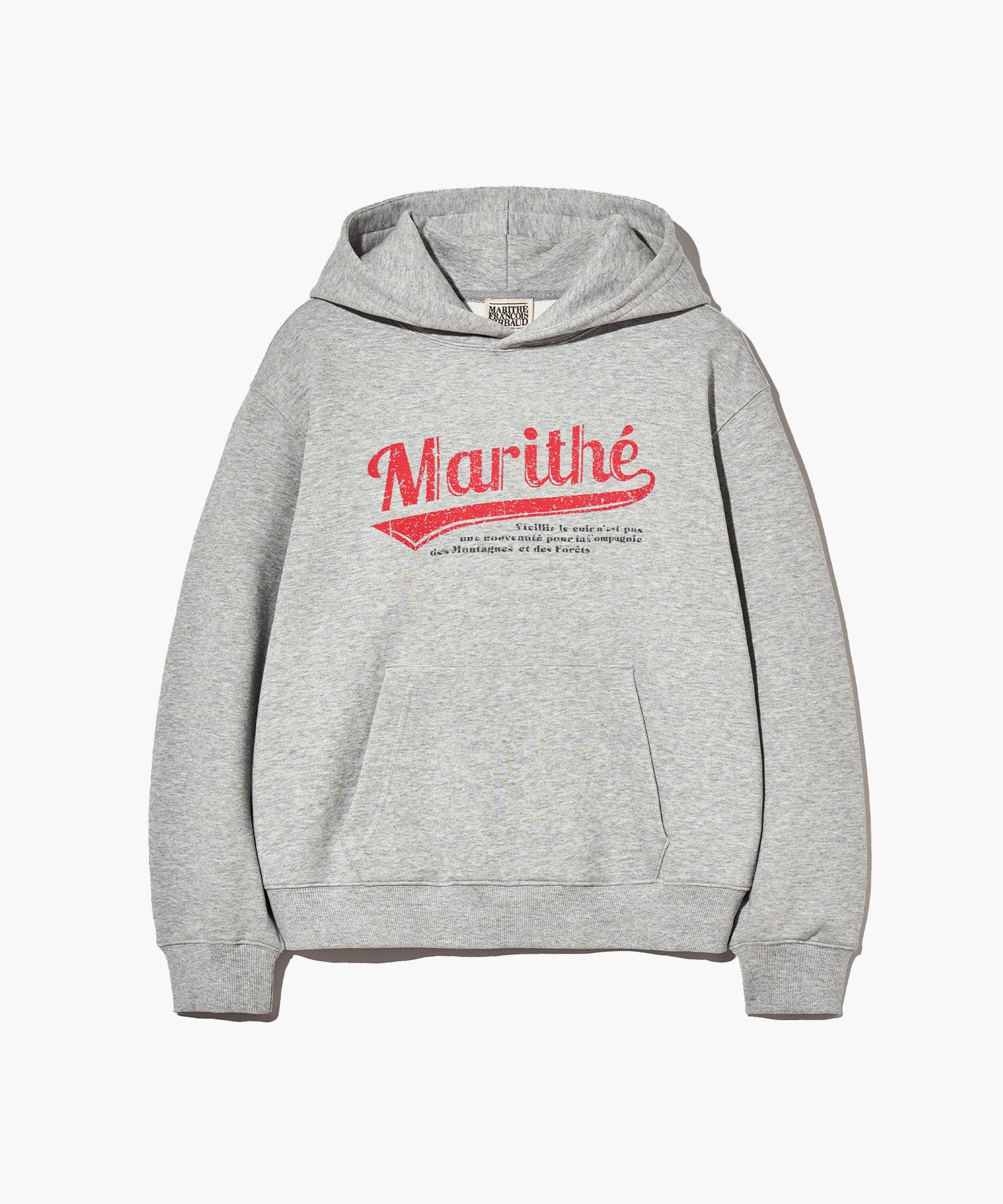 韓國 Marithe Francois Girbaud Vintage Baseball Hoodie【MF228】