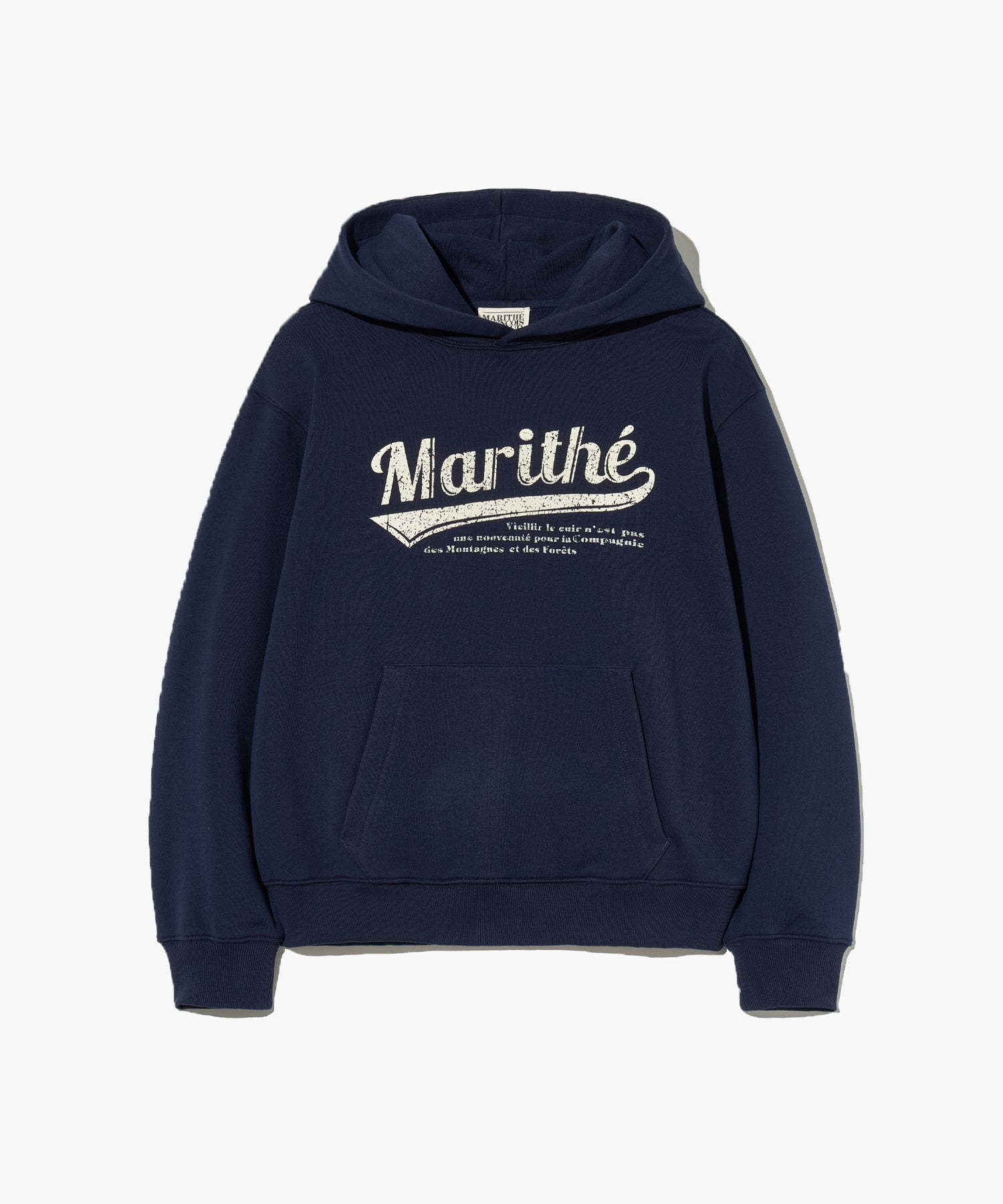 韓國 Marithe Francois Girbaud Vintage Baseball Hoodie【MF228】