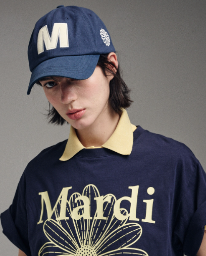 韓國 Mardi Mercredi CAP M SATIN - STT Mall HK 靚太網購 -- NAVY LEMON