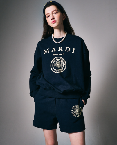 韓國 Mardi Mercredi SWEATSHIRT UNIV