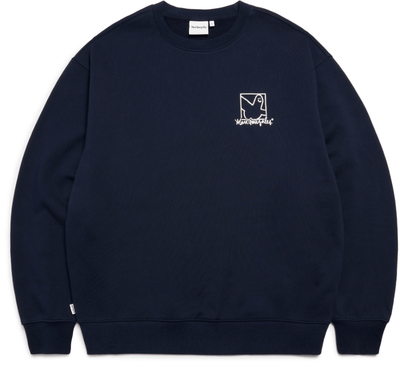 韓國 Mark Gonzales Angel Logo Box Pattern Sweatshirt 【MG030】 - STT Mall HK 靚太網購