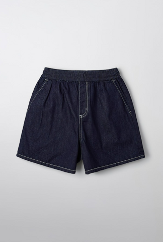韓國 SPAO Women's Denim Banding Shorts【SP104】
