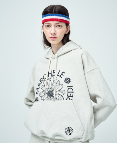 韓國 Mardi Mercredi HOODY MARCHE EMBLEM