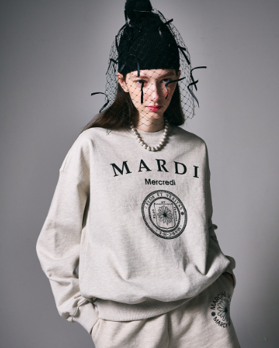 韓國 Mardi Mercredi SWEATSHIRT UNIV