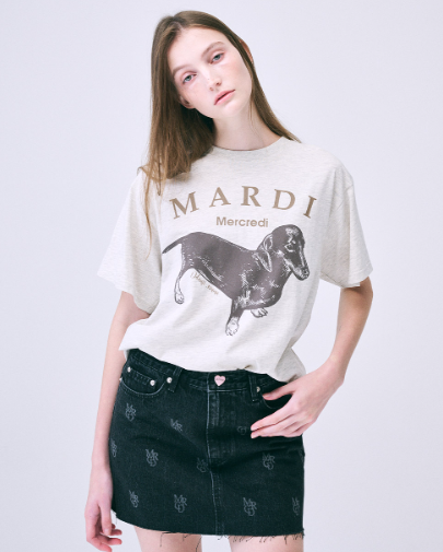 韓國 Mardi Mercredi TSHIRT DDANJI