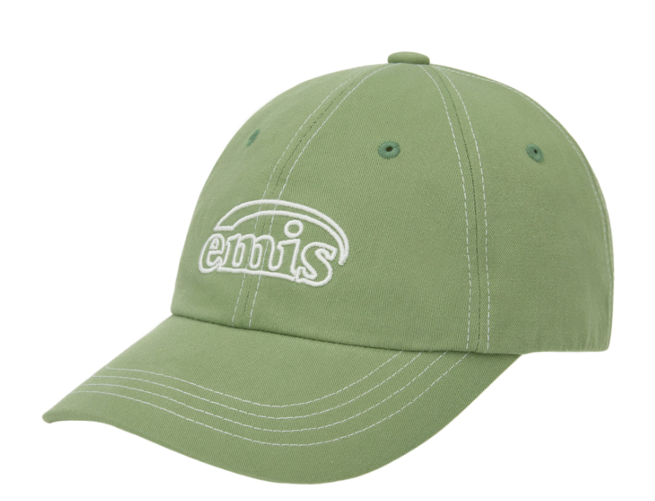 韓國 EMIS White Stitch Ball Cap【ES020】