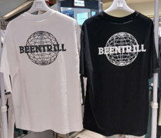 韓國 Beentrill Globe Line T-Shirt【BL047】