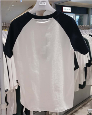 韓國 Beentrill Women's Arch Logo Raglan T-Shirt【BL054】