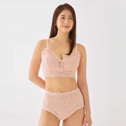 Comfort Lab Floral Double-Pip Bralette【LL025】