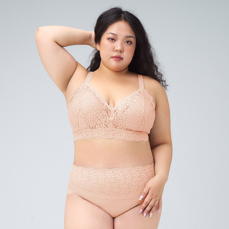 Comfort Lab Oversized Floral Single-Layer Bralette【LL020】