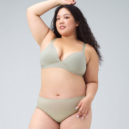 Comfort Lab Plus Size Modal Basic Bralette【LL024】