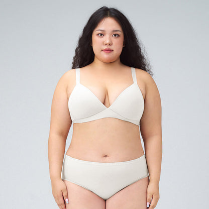 Comfort Lab Plus Size Modal Basic Bralette【LL024】