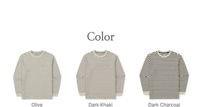 韓國 Snowpeak Striped Long Sleeve T-Shirt【SN046】