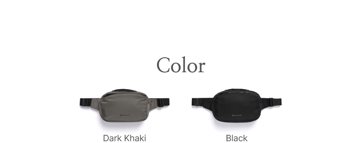 韓國 Snowpeak Tech Hip Sack【SN017】