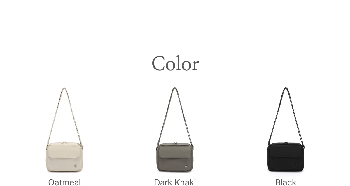 韓國 Snowpeak Camp Flap Crossbody Bag【SN012】