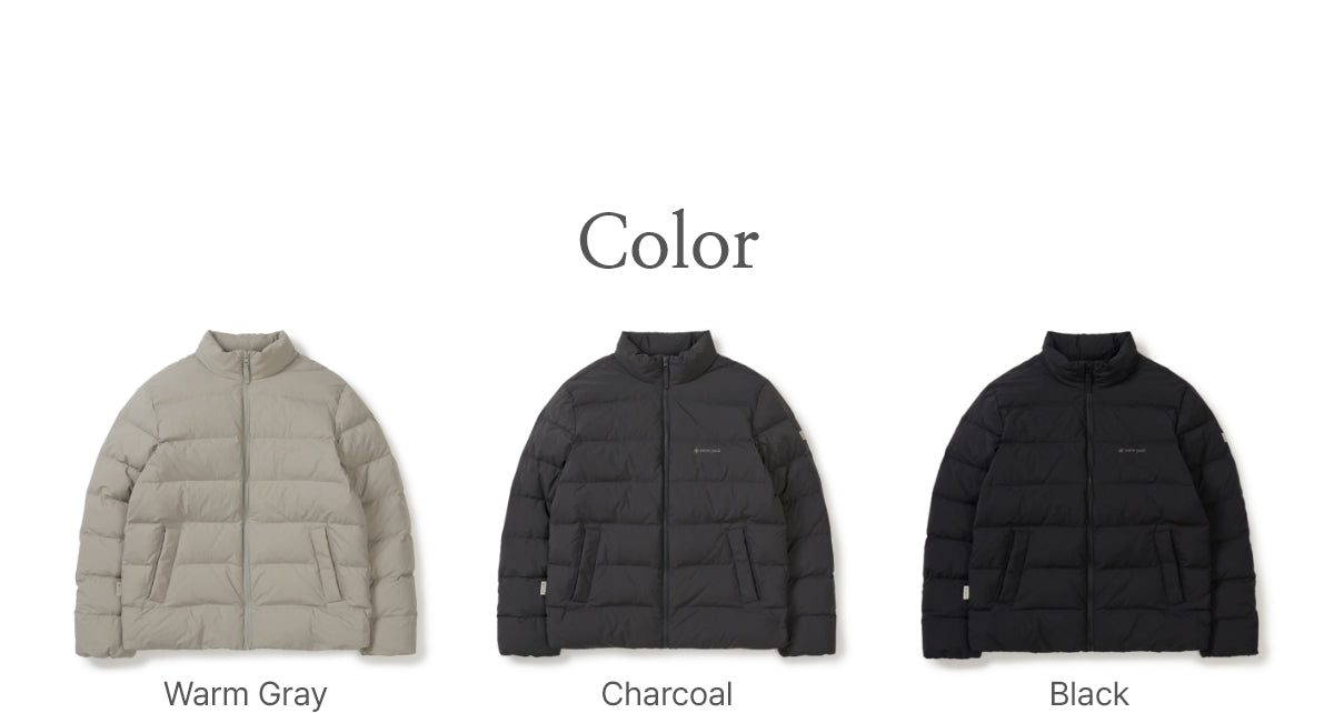 韓國 Snowpeak Landair Stand-Neck Lightweight Down Jacket【SN042】