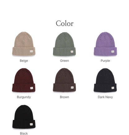 韓國 Snowpeak Folded Beanie【SN032】