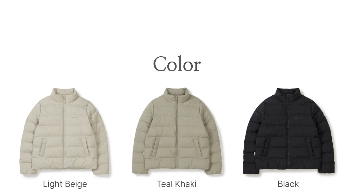 韓國 Snowpeak Landair Women's Stand-Neck Lightweight Down Jacket【SN036】