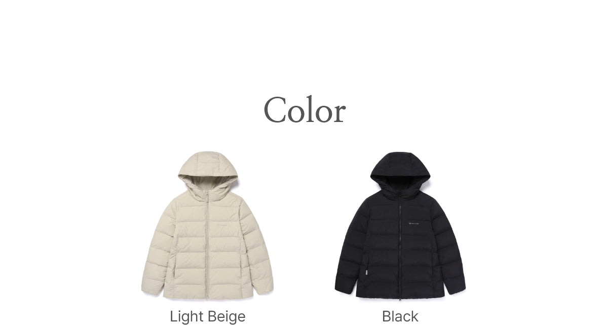 韓國 Snowpeak Landair Women's Hooded Mid-Length Down Jacket (鴨絨)【SN066】