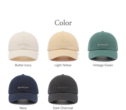 韓國 Snowpeak Clancy Ball Cap【SN108】