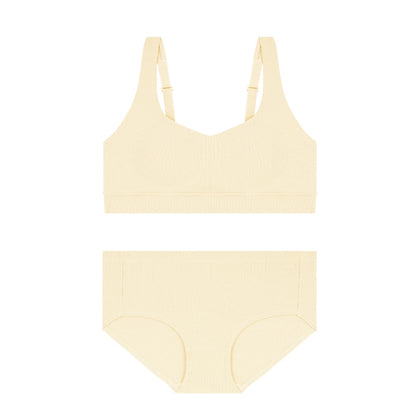Comfort Lab Big Size Ribbed Soft Bra Top【LL028】