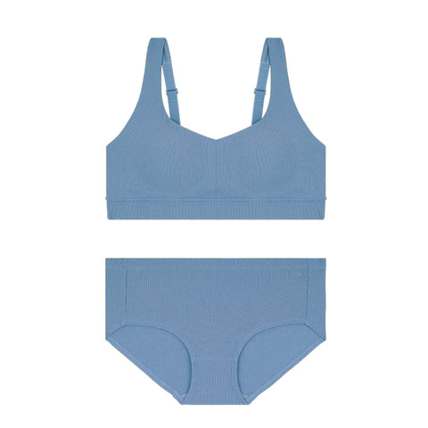 Comfort Lab Big Size Ribbed Soft Bra Top【LL028】