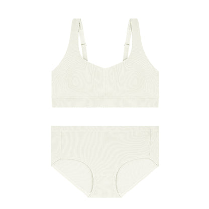 Comfort Lab Big Size Ribbed Soft Bra Top【LL028】