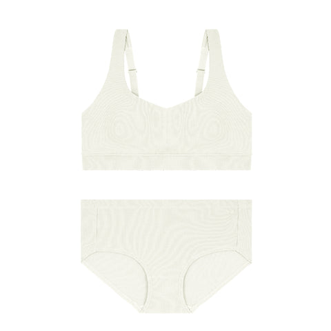 Comfort Lab Big Size Ribbed Soft Bra Top【LL028】
