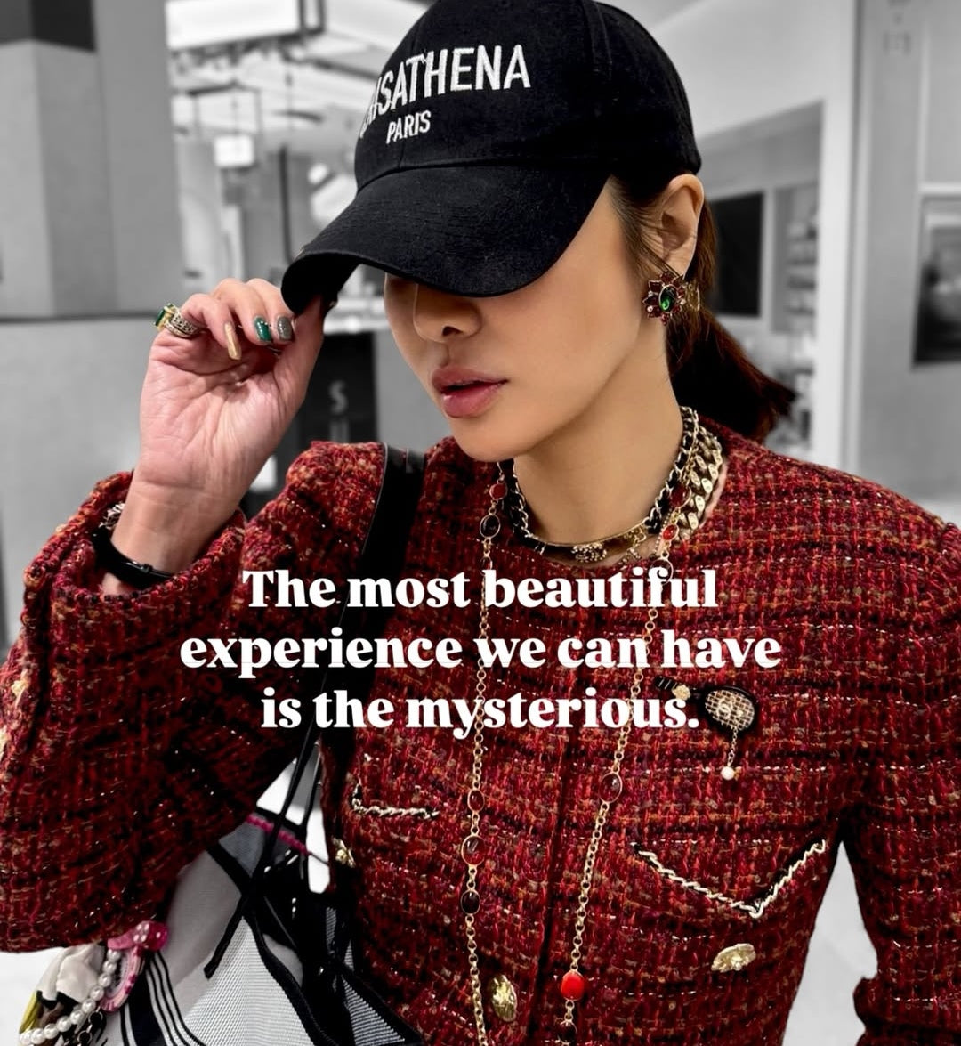 Crisathena Paris Large Characters Hat【SM187】