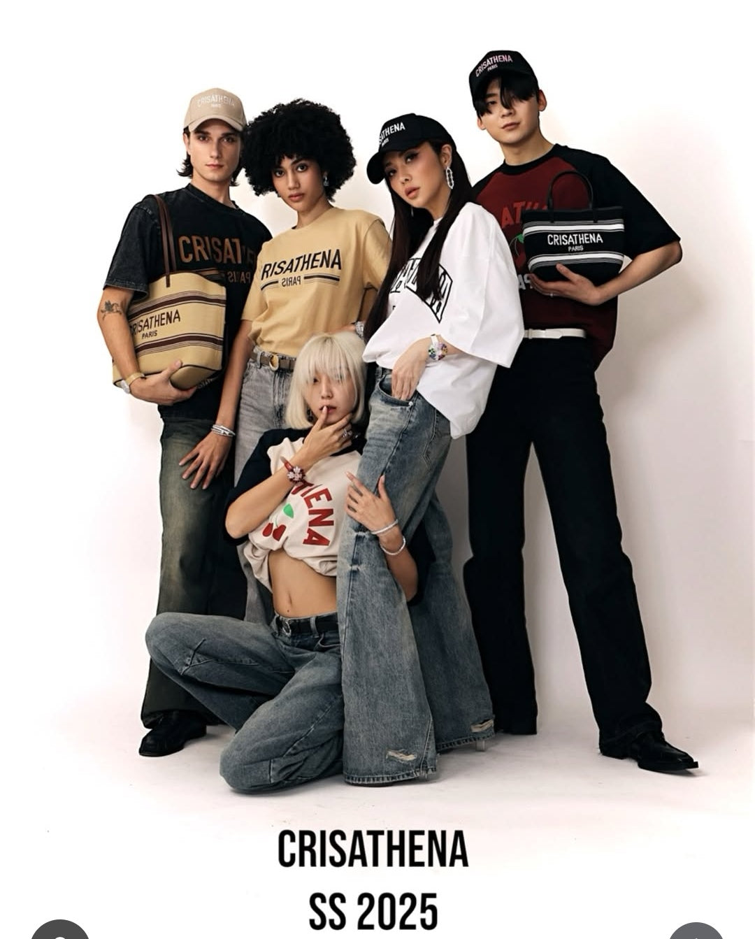 Crisathena Légèreté Large Tote Bag【SM164】