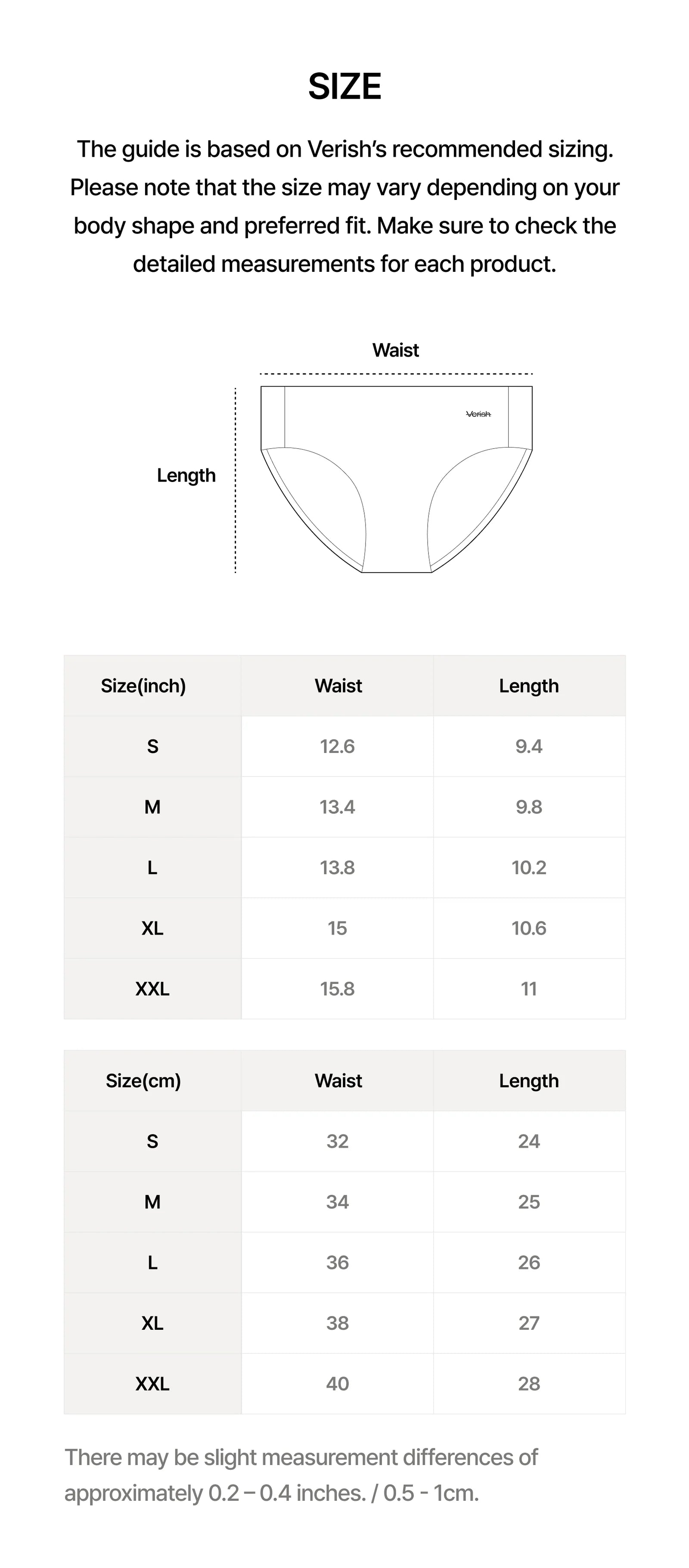 韓國 Verish Cool Fit Panty Volume Fit【SE339】