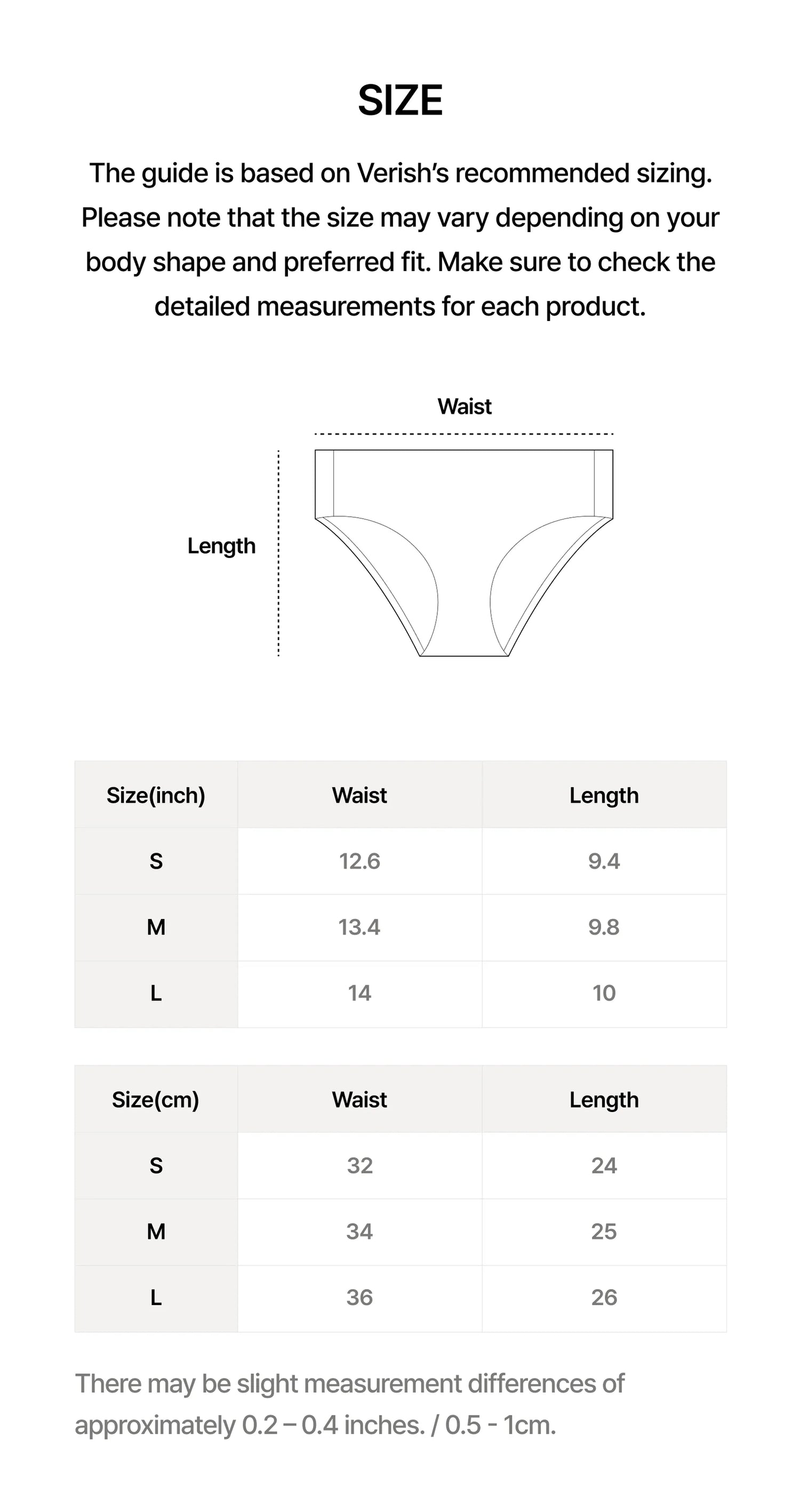 韓國 Verish Cool Fit Panty Volume Fit Plus【SE343】