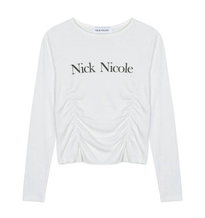 韓國 Nick Nicole PINTUCK SHIRRING TOP【NN120】