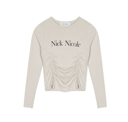 韓國 Nick Nicole PINTUCK SHIRRING TOP【NN120】