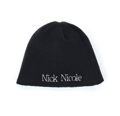 韓國 Nick Nicole NICOLE MINIMAL LOGO BEANIE【NN110】