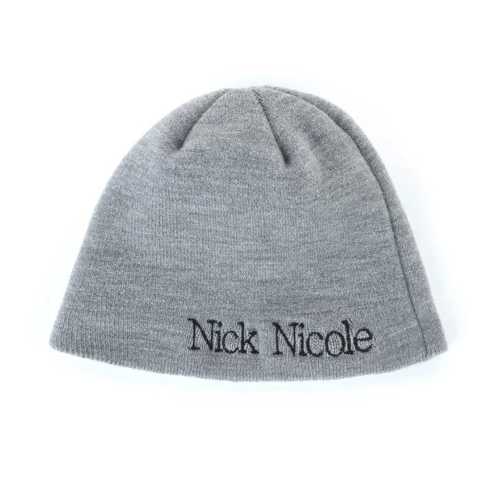 韓國 Nick Nicole NICOLE MINIMAL LOGO BEANIE【NN110】