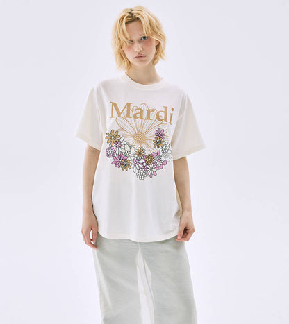 韓國 Mardi Mercredi TSHIRT FLOWERMARDI JARDIN【MM145】