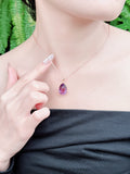 【現貨】水滴型紫水晶吊墜【ST333】
