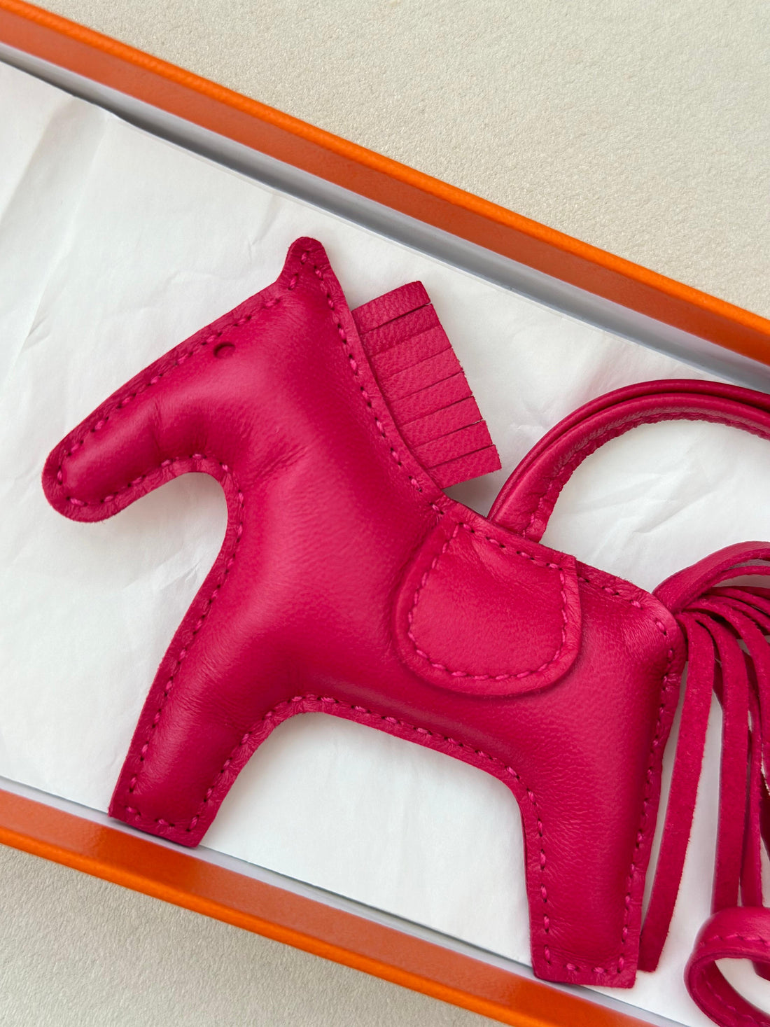 【Preloved】Hermes 馬仔全皮吊飾 【ST037】