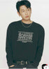 韓國 Marithe Francois Girbaud DOODLE CLASSIC LOGO LONG SLEEVE - STT Mall HK 靚太網購 -- Black / S